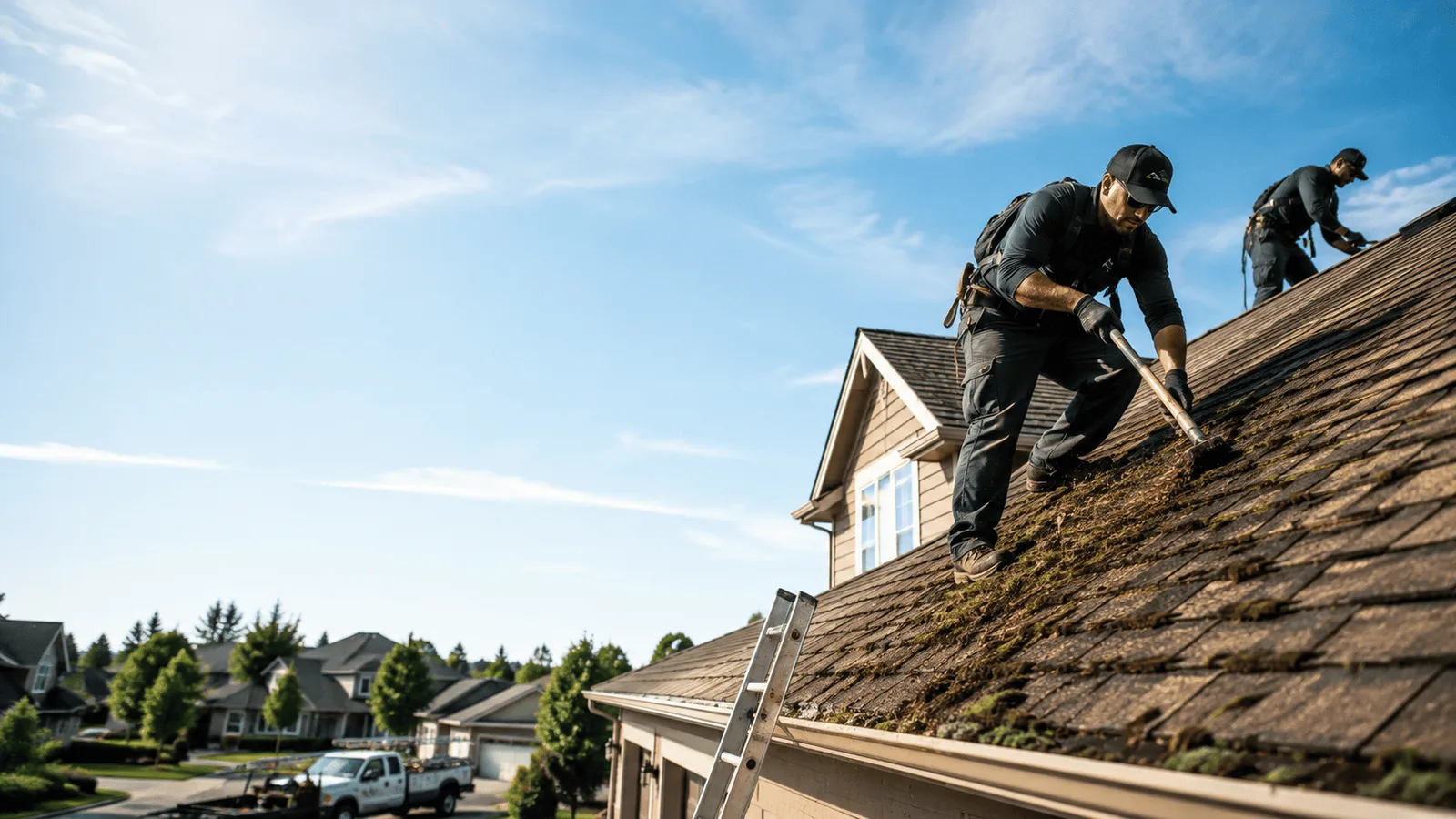 Roof Moss Removal in Newton, MA near me